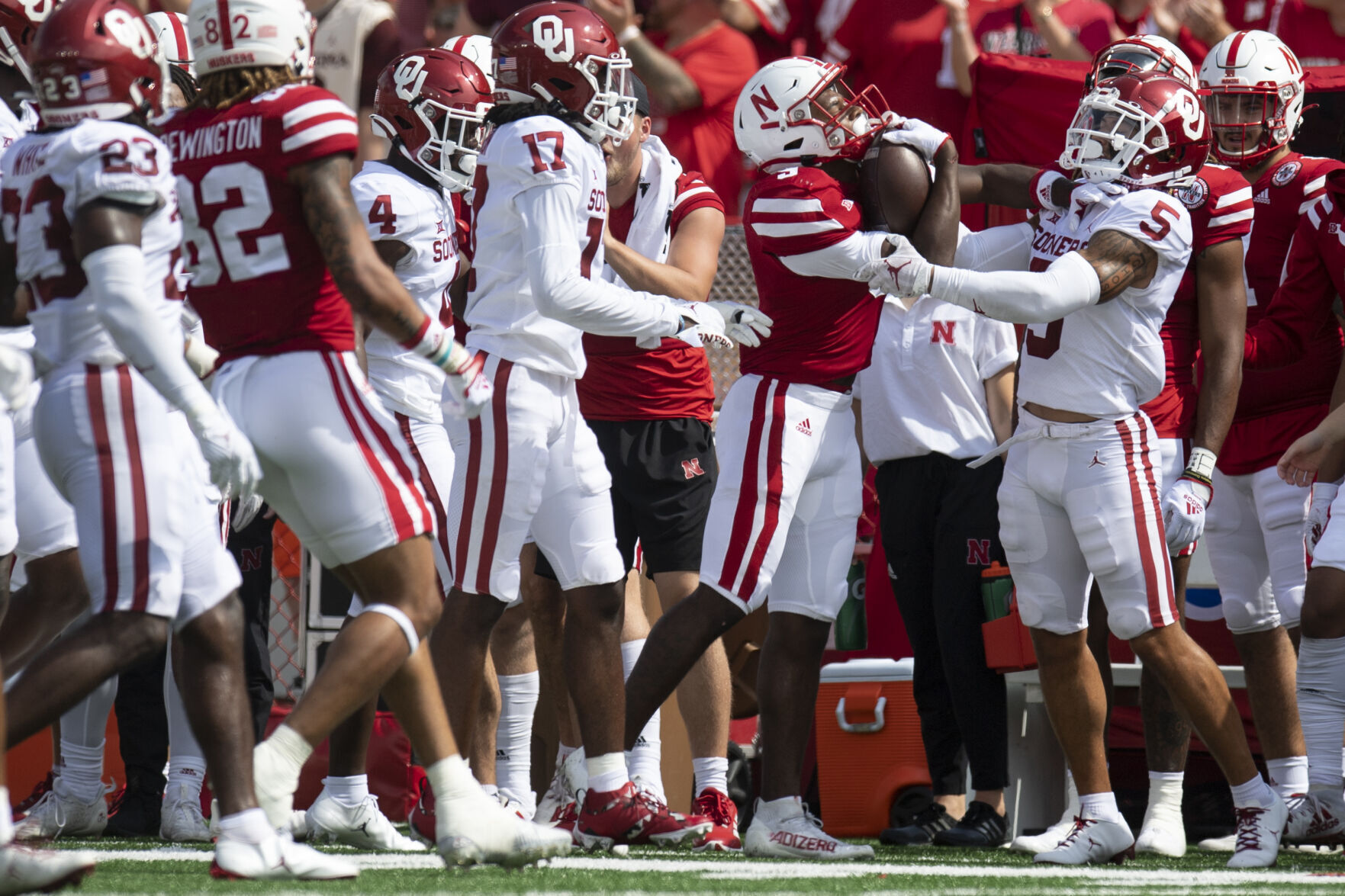 Oklahoma vs. Nebraska, 9.17